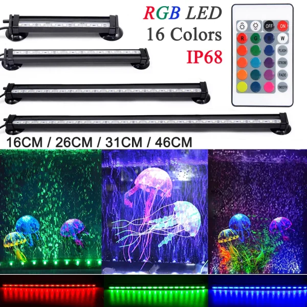 5050 RGB Waterproof Air Bubble Lamp