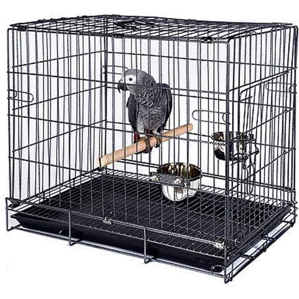 Travel Vet Bird Parrot Cage Carrier Foldable