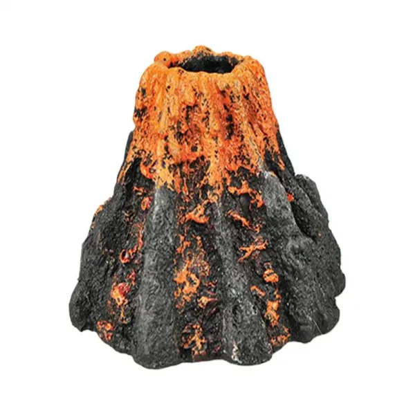 Fish Tanks Landscaping Simulation Volcano Aquarium Accessories