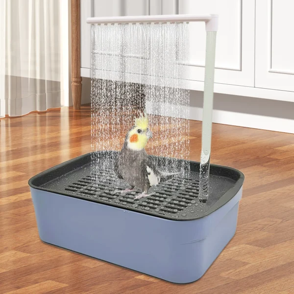 Parrot Automatic Bathtub Bird Bath